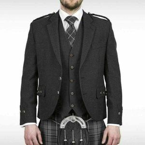 Scottish Jacket argyle kilt jacket for men Custom